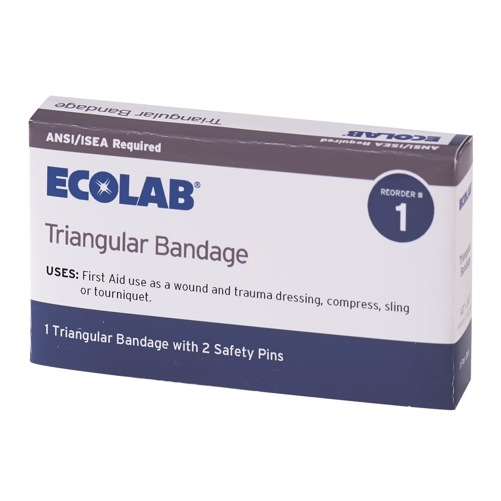 GuestSupply US | Ecolab® Triangular Bandage 50225-01-08 - Reorder